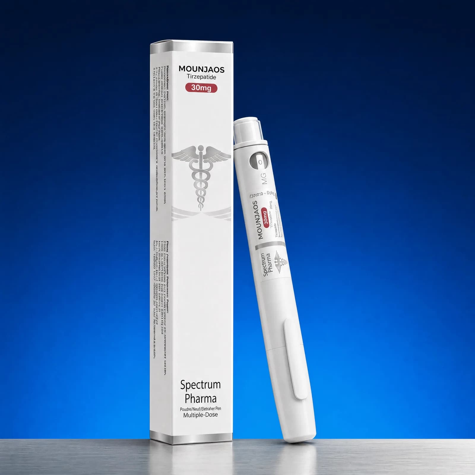 Mounjaro 30 mg carton with the injection pen